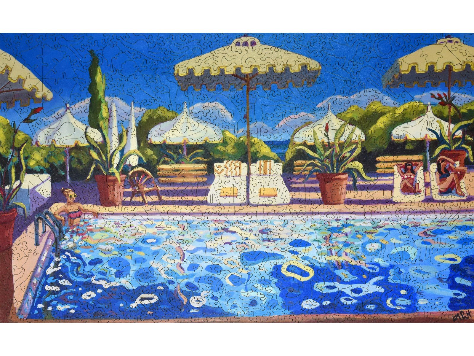 Pool Patterns Puzzle - Joy