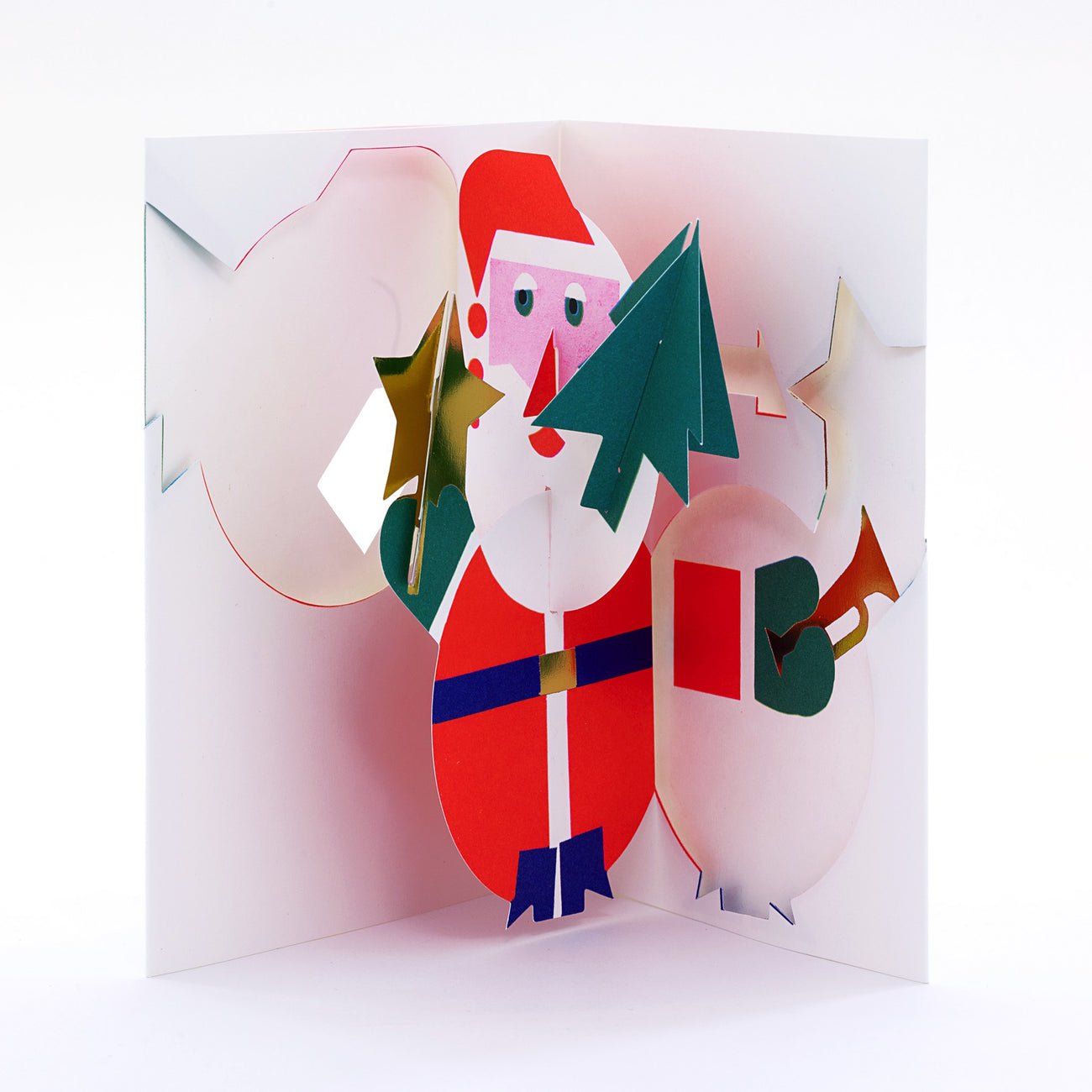 Pop up Santa by Gerard Le Monaco - Joy