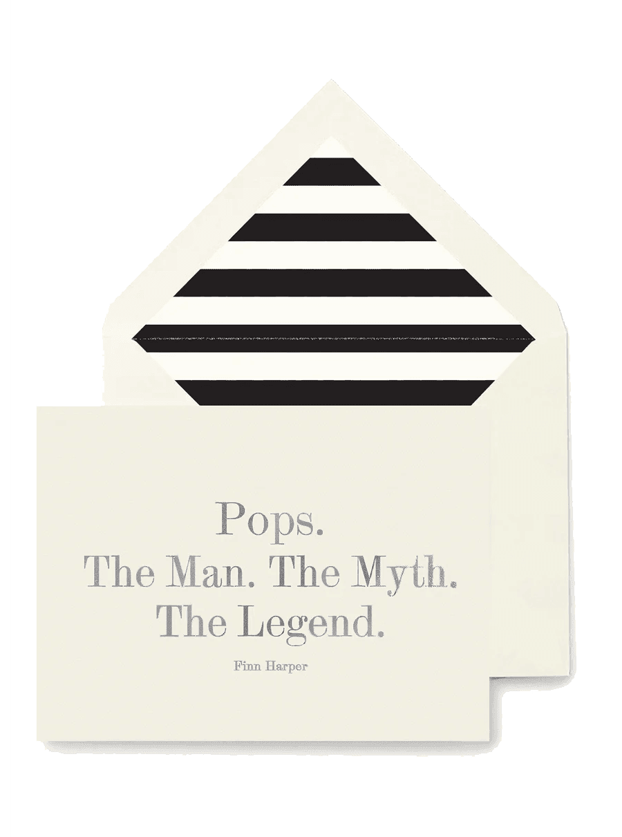 Pops. The Man. The Myth. The Legend. - Joy
