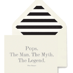 Pops. The Man. The Myth. The Legend. - Joy