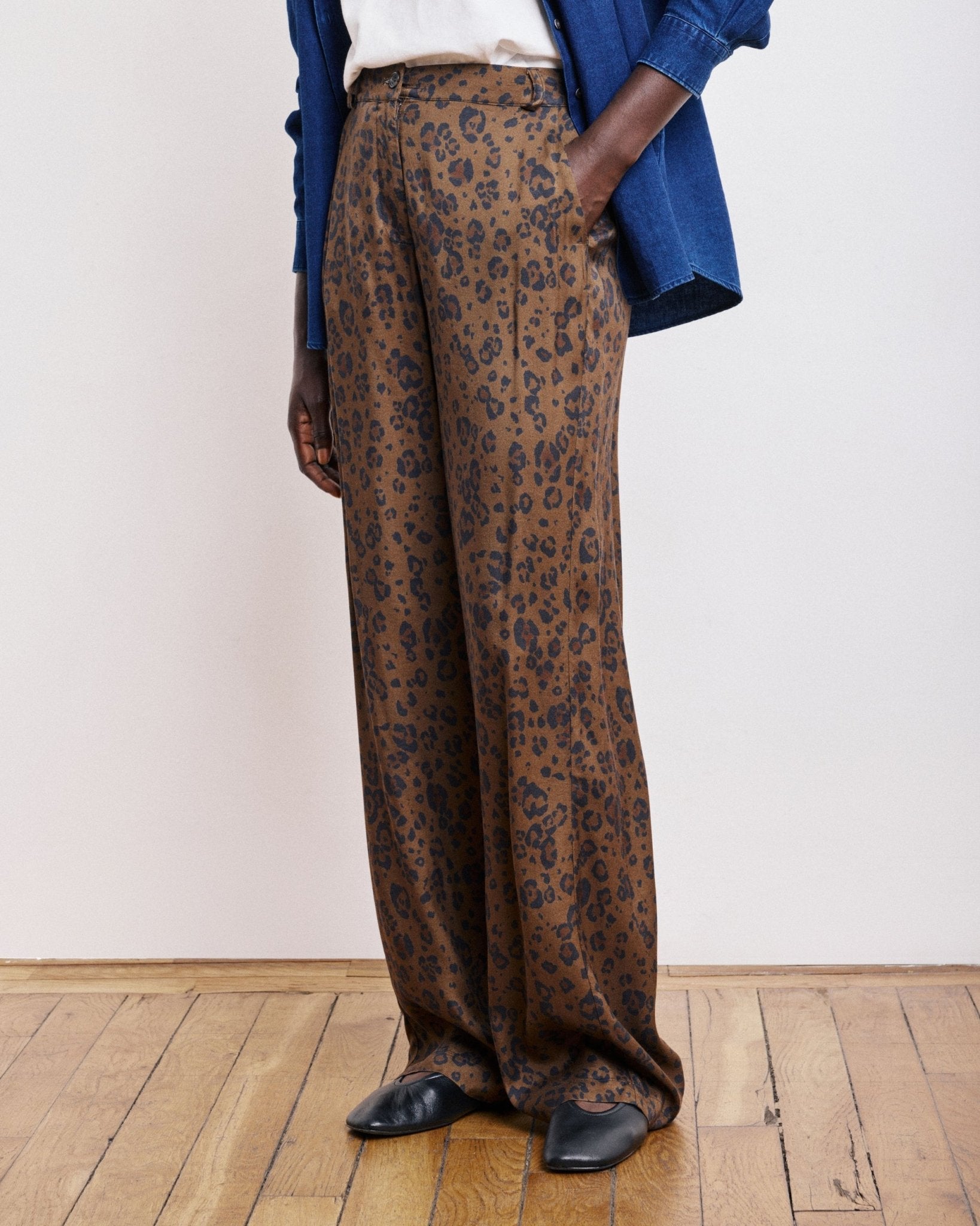 POSITANO Brown Pants - Joy
