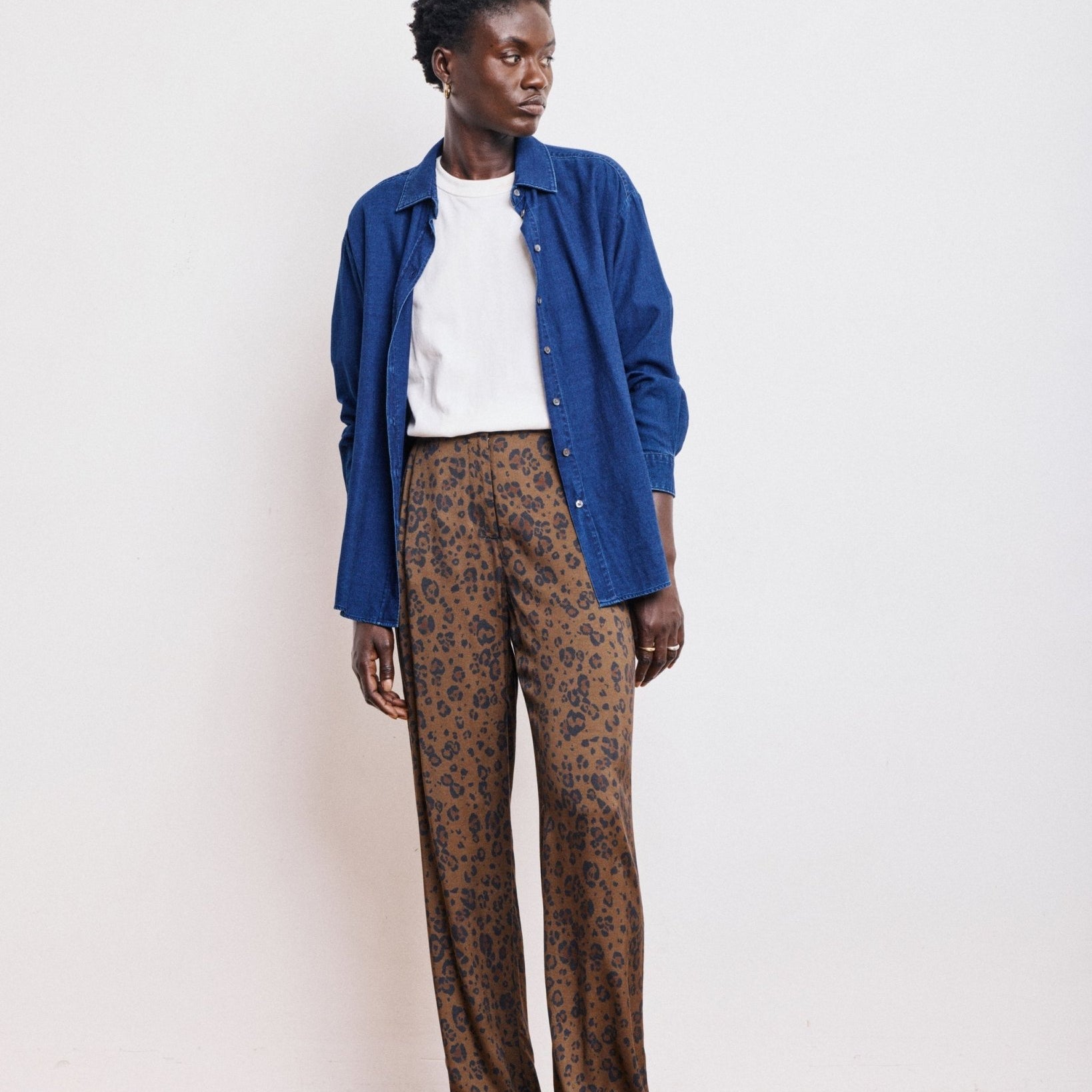 POSITANO Brown Pants - Joy