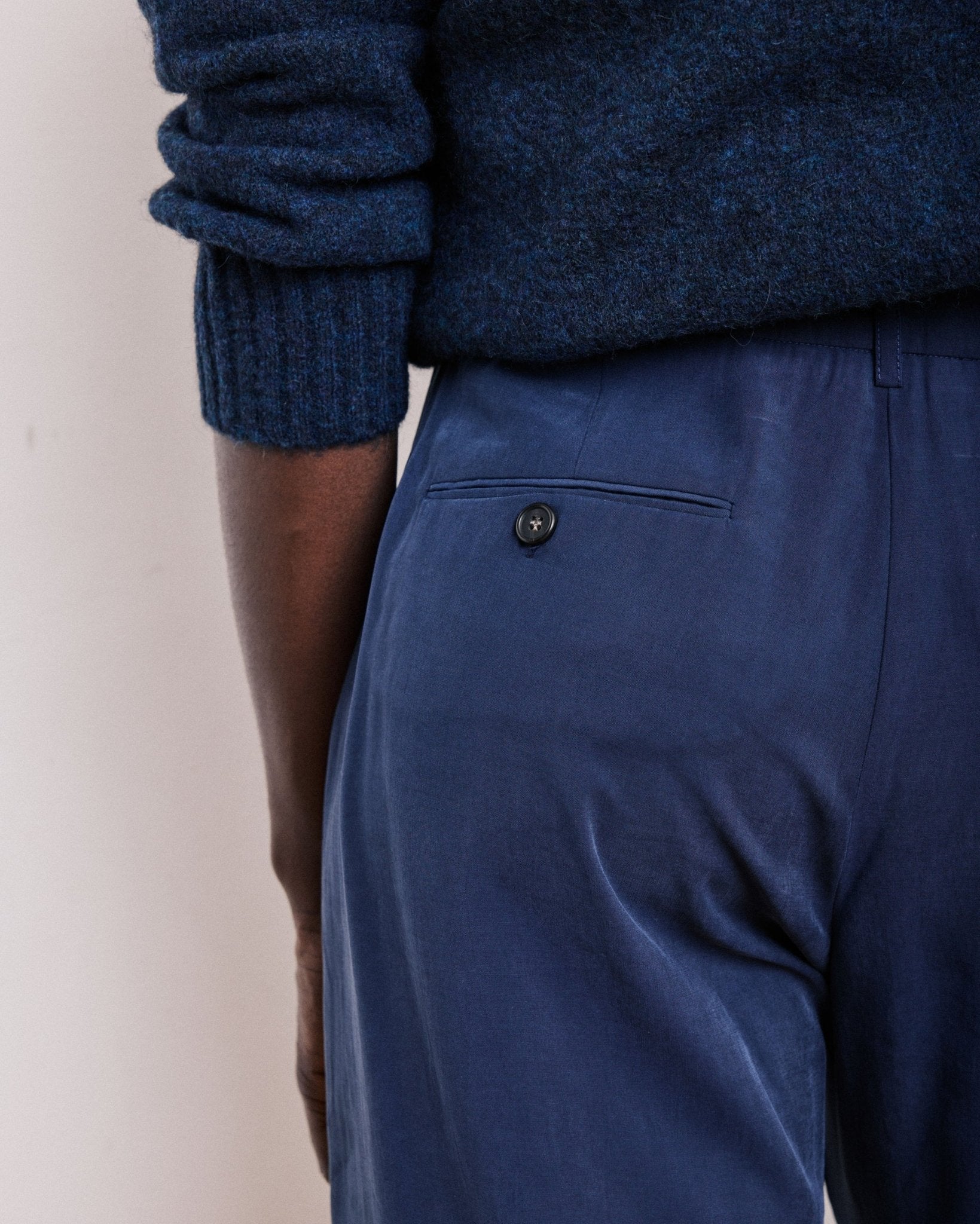 POSITANON Navy Pants - Joy