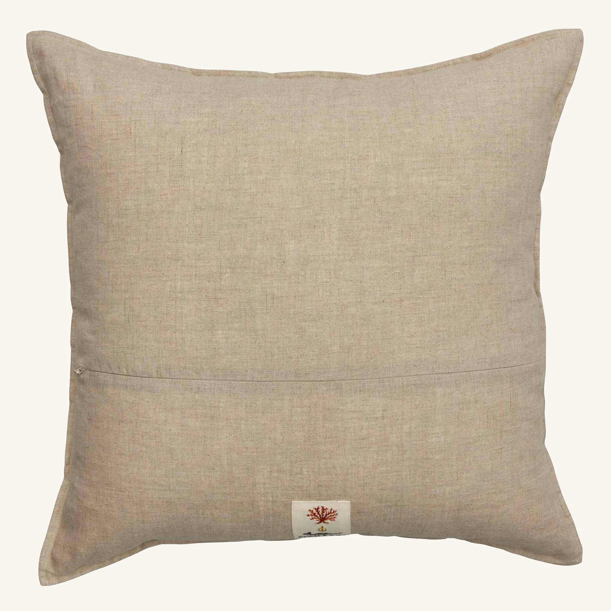 Pressed Leaves Pillow: Pillow Cover with Insert - Joy