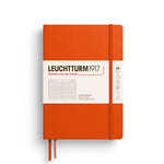 Pumpkin Medium Hardcover Notebook - Ruled - Joy