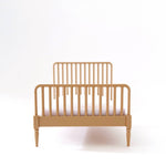 Queen Dollhouse Bed with Mattress – Natural - Joy Gift Shoppe