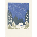 Quiet Night Holiday Card - Joy