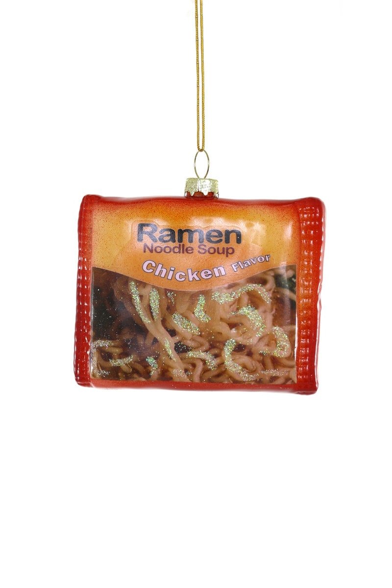 Ramen Noodle Soup Ornament - Joy