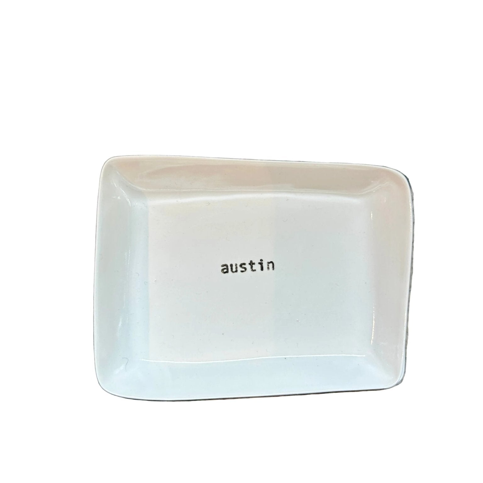 Rectangle Porcelain Tray - Small - Joy Gift Shoppe