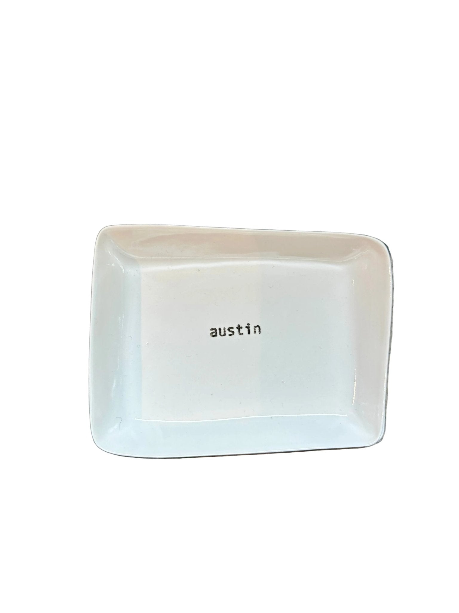 Rectangle Porcelain Tray - Small - Joy Gift Shoppe