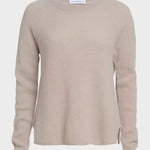 Recycled Cashmere Ribbed Crewneck - Joy