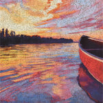Red Canoe Puzzle - Joy Gift Shoppe