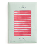 Red Stripe Tissue Paper - Joy Gift Shoppe