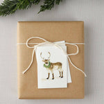 Reindeer Mini Notecard - Joy