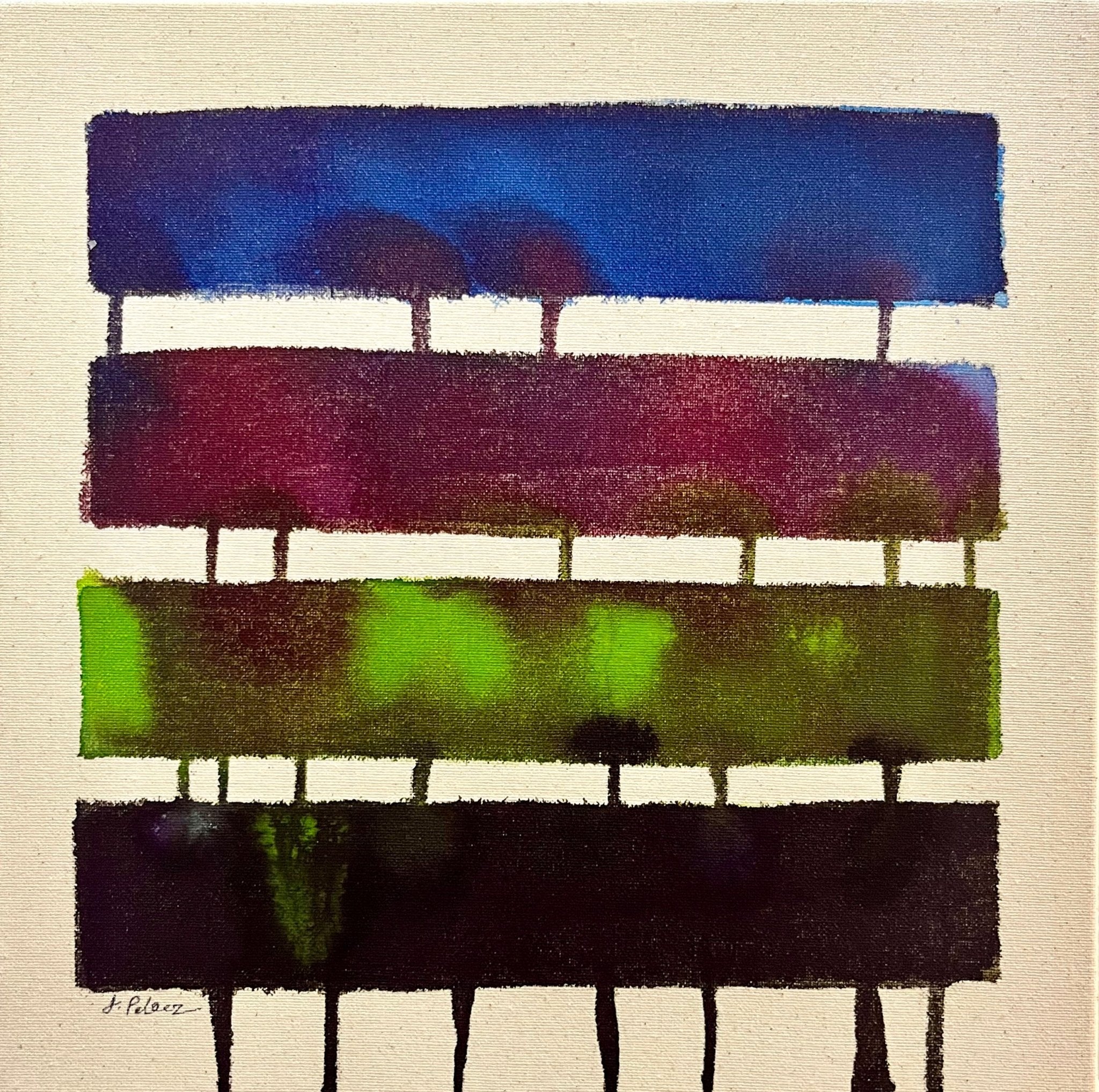 "Road to Alignment: Study" Artwork by Julie Pelaez - Joy