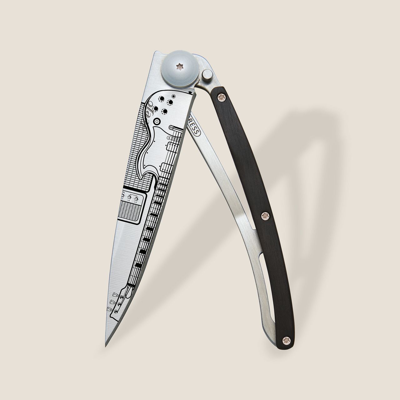 Rock'n Roll Ebony Wood Knife - Joy