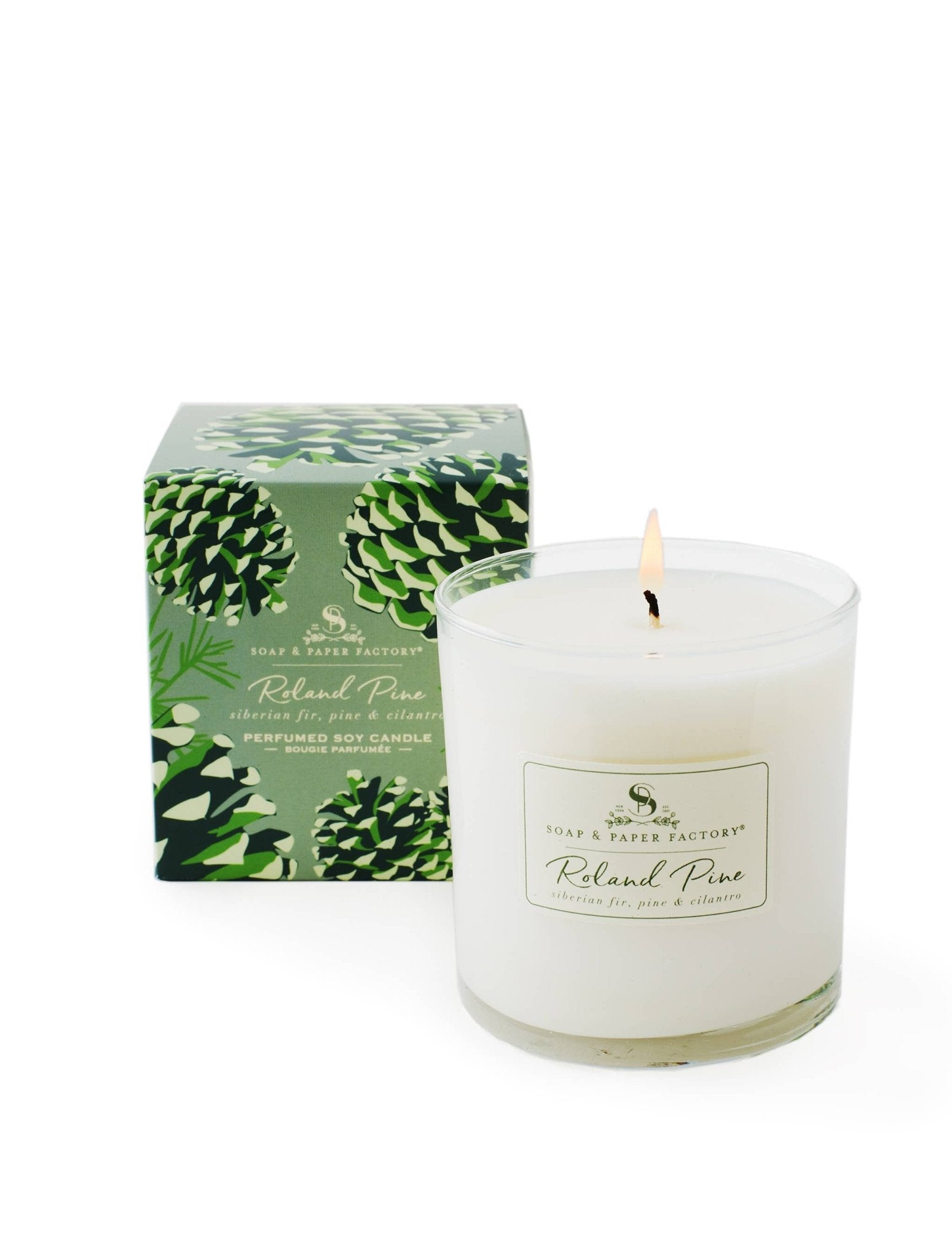 Roland Pine Large Soy Candle - Joy