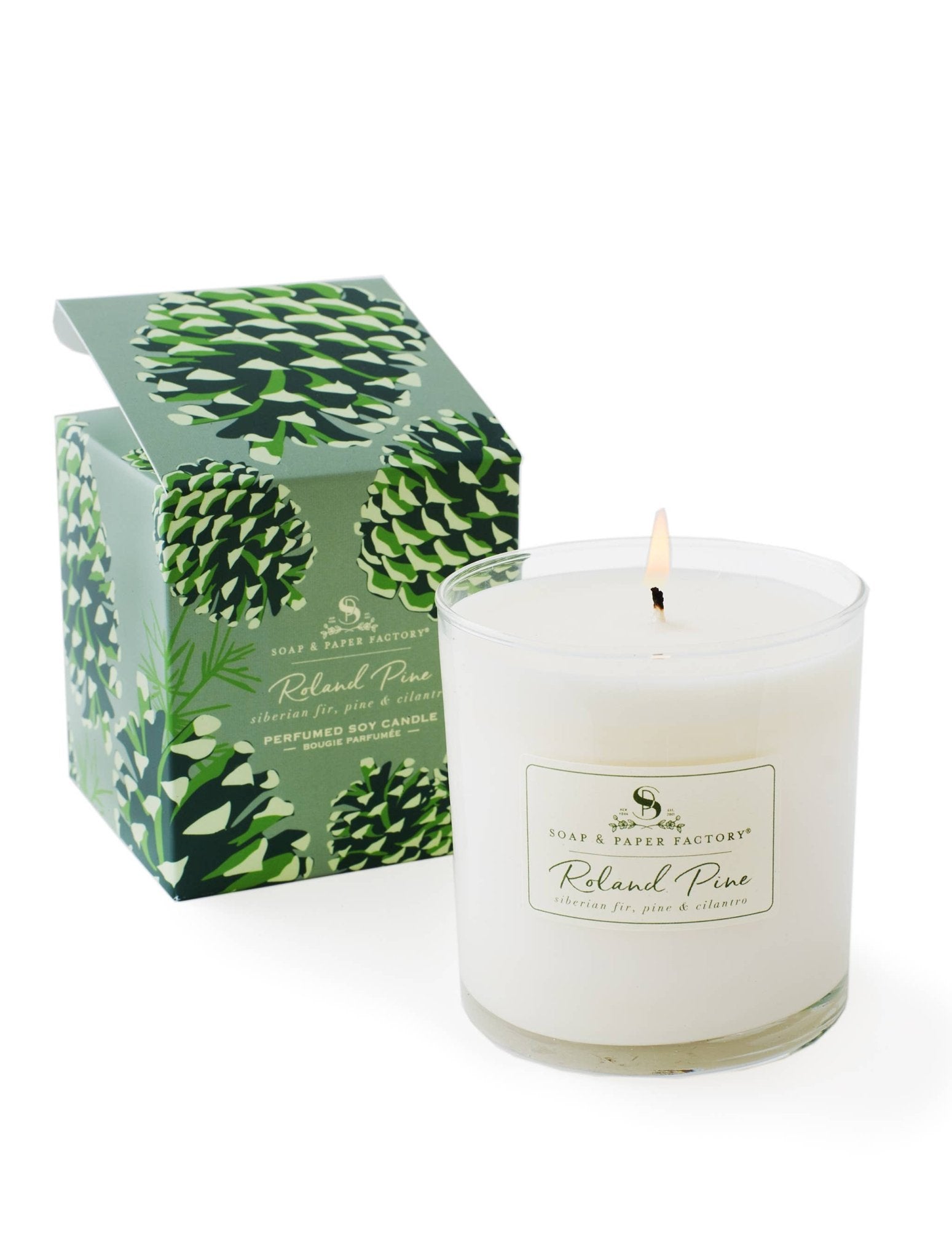 Roland Pine Large Soy Candle - Joy