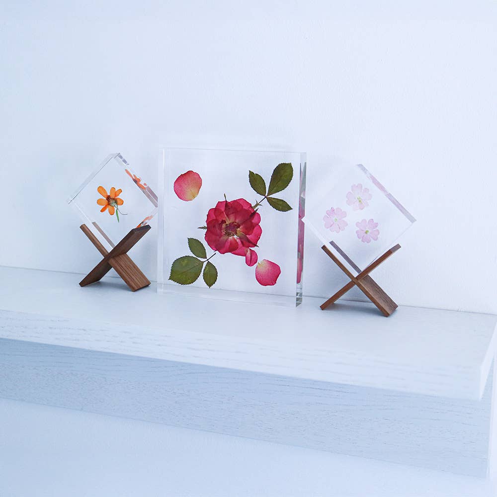 Rose Tile - Large - Joy Gift Shoppe
