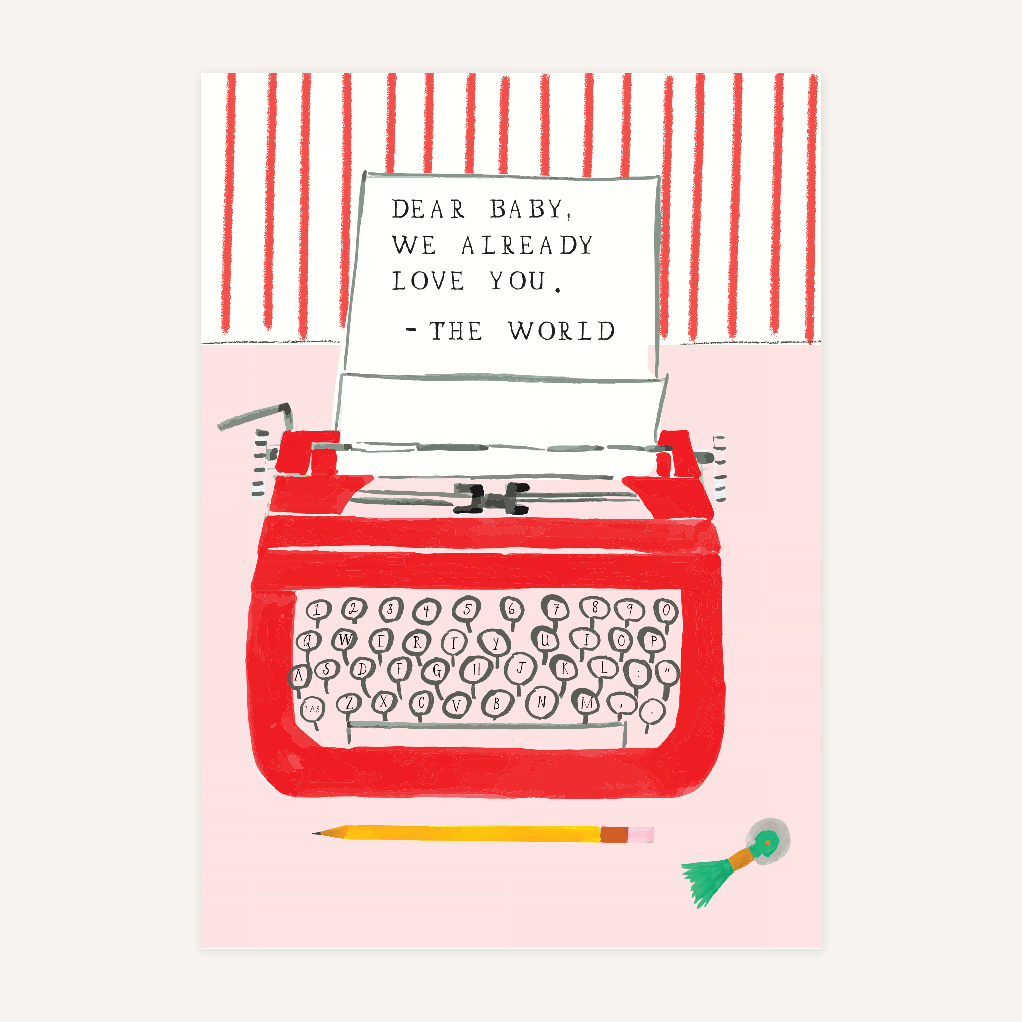 Royal Baby - Greeting Card - Joy