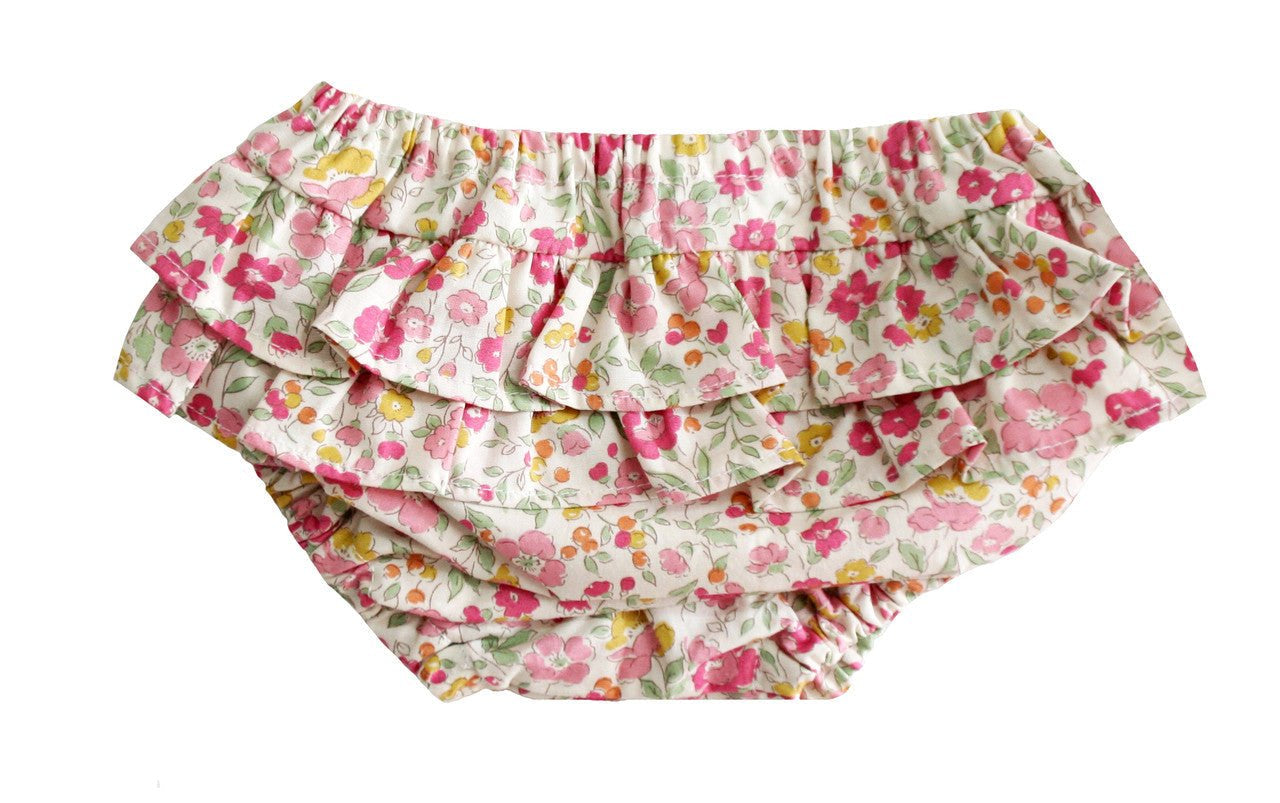 Ruffle Diaper Cover - Rose Garden - Joy