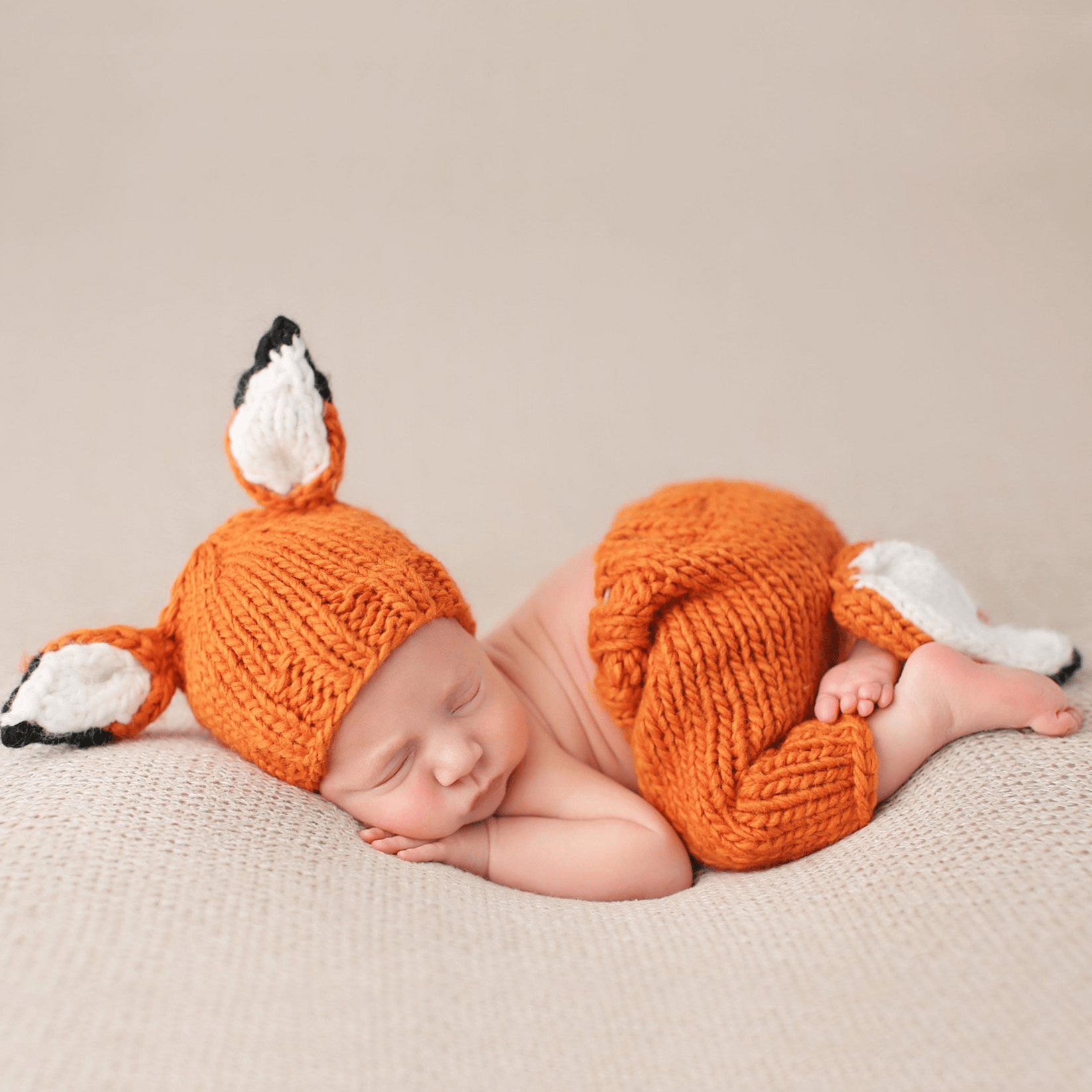 Rusty Fox Hat & Pant Newborn Set - Joy Gift Shoppe