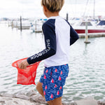 Sailboat Rock Swim Short - Joy