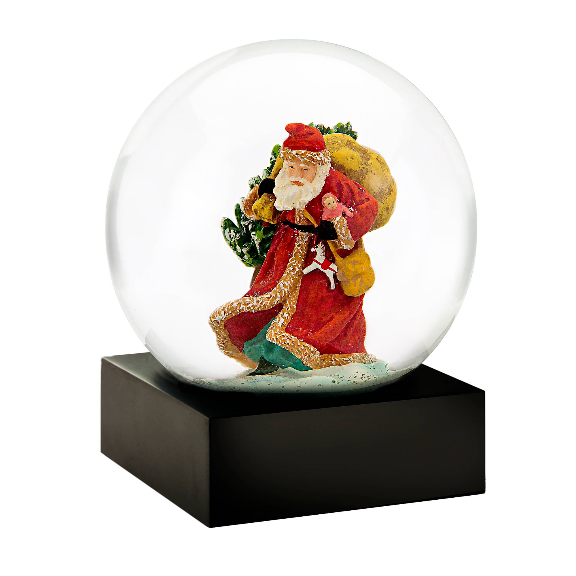 Saint Nick Snow Globe - Joy