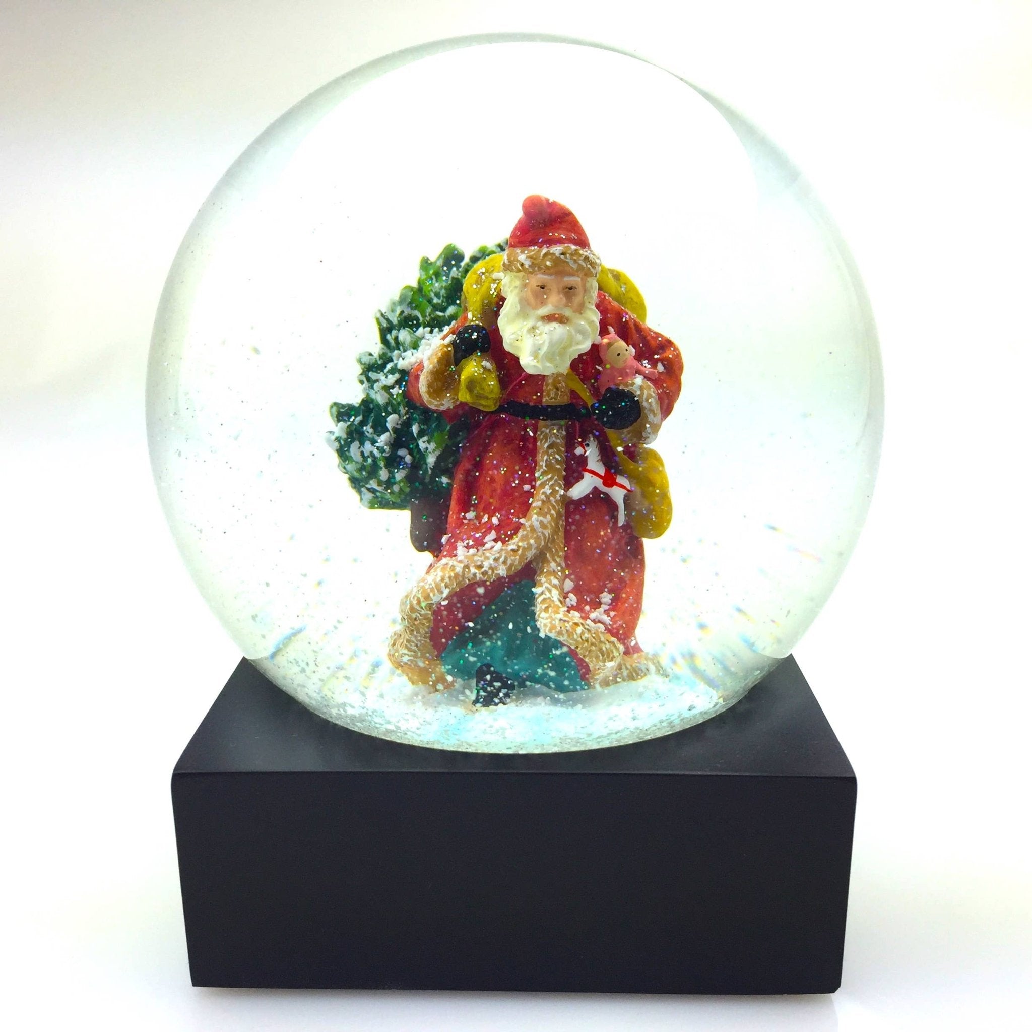 Saint Nick Snow Globe - Joy