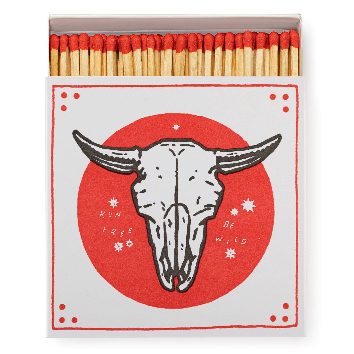 Saint No skull | Square - Safety Matches - Joy