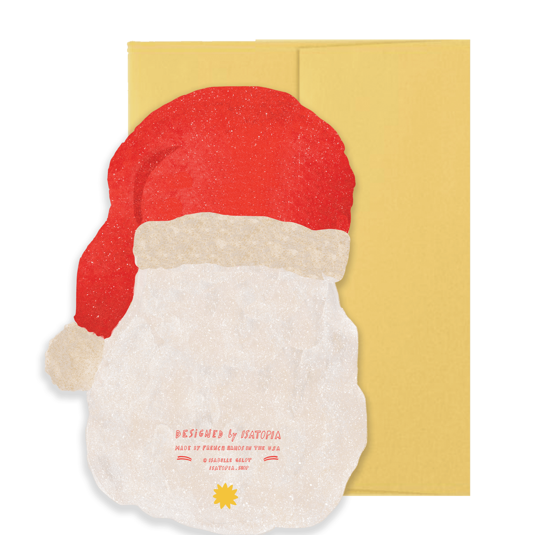 Santa Claus Christmas Collection - Die Cut Card - Joy Gift Shoppe