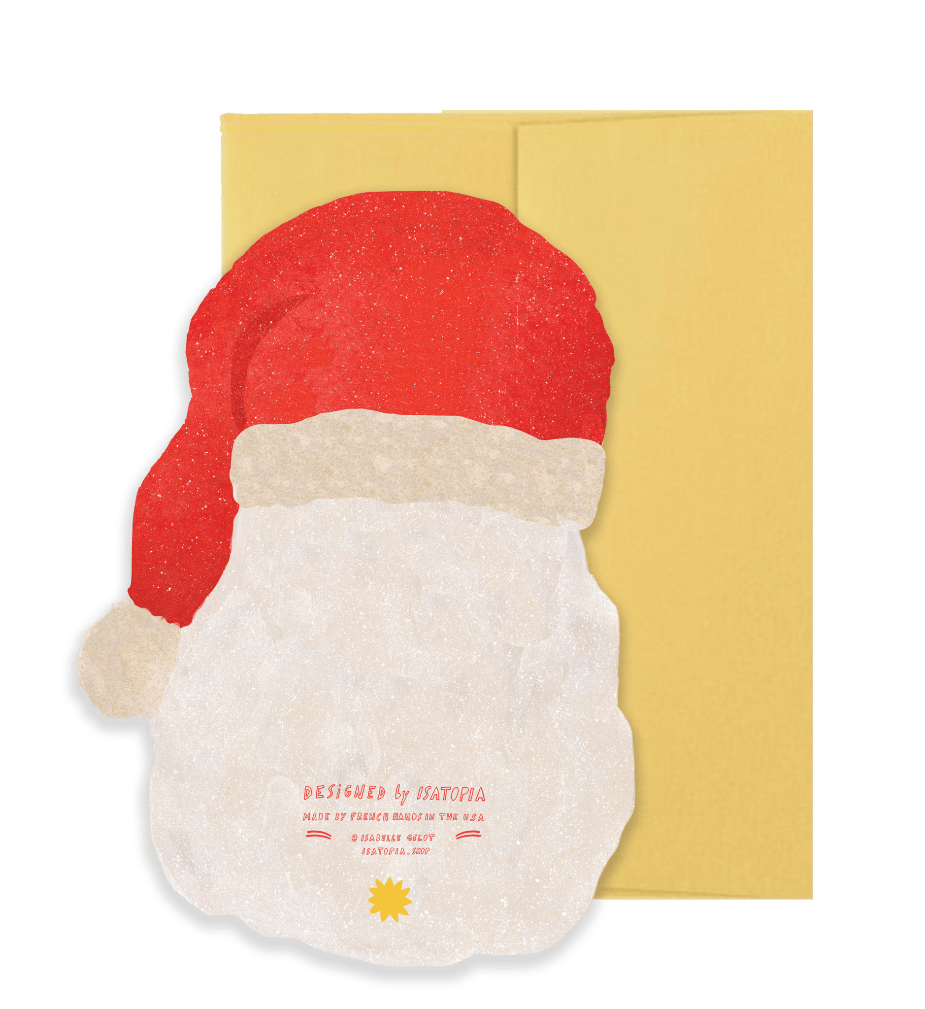 Santa Claus Christmas Collection - Die Cut Card - Joy Gift Shoppe