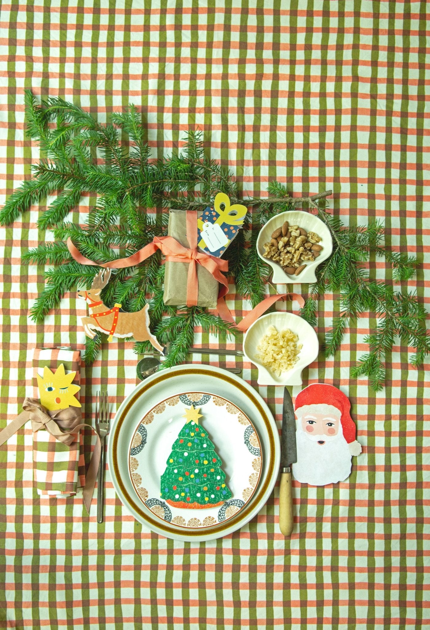 Santa Claus Christmas Collection - Die Cut Card - Joy Gift Shoppe