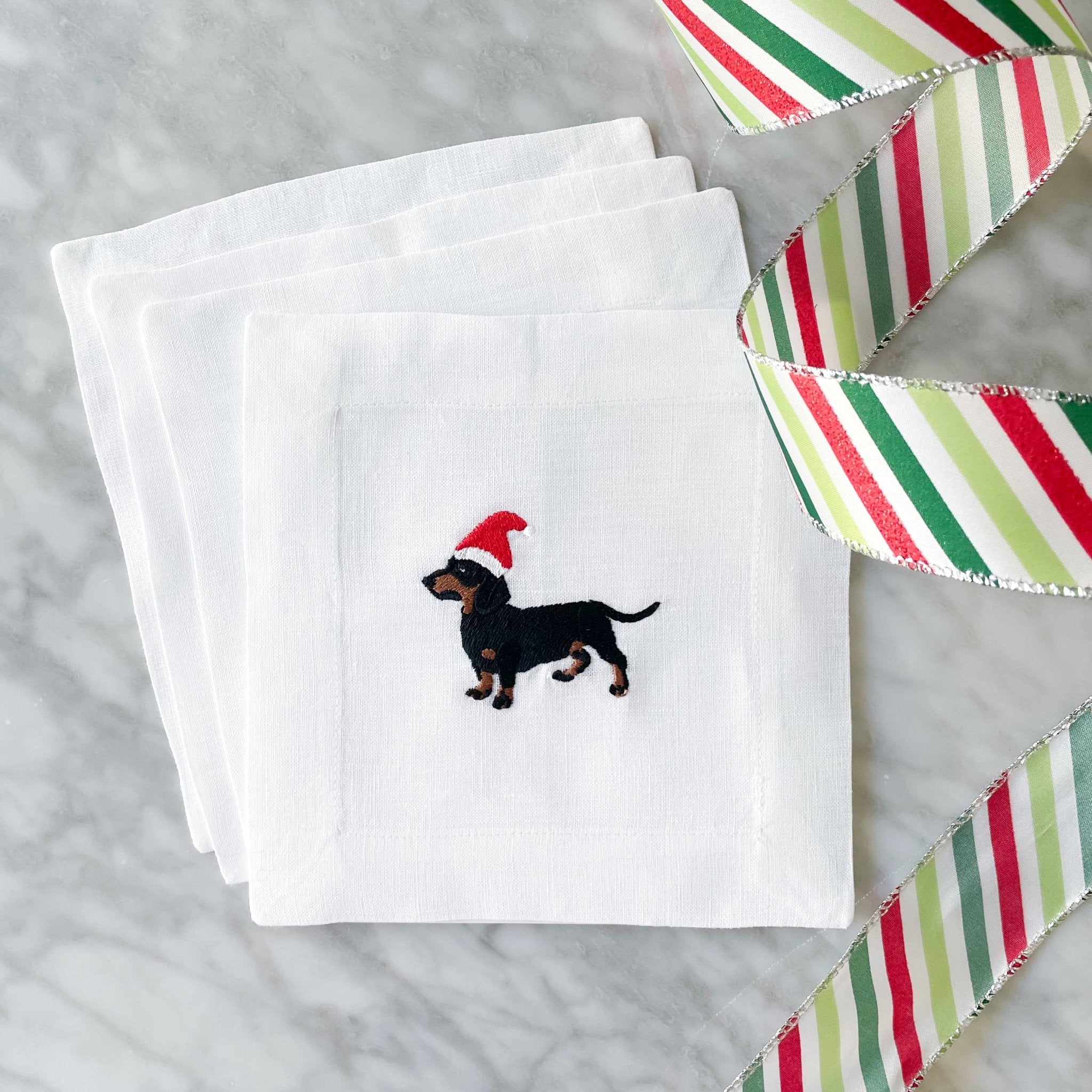 "Santa Dogs" - Dachshund - Joy