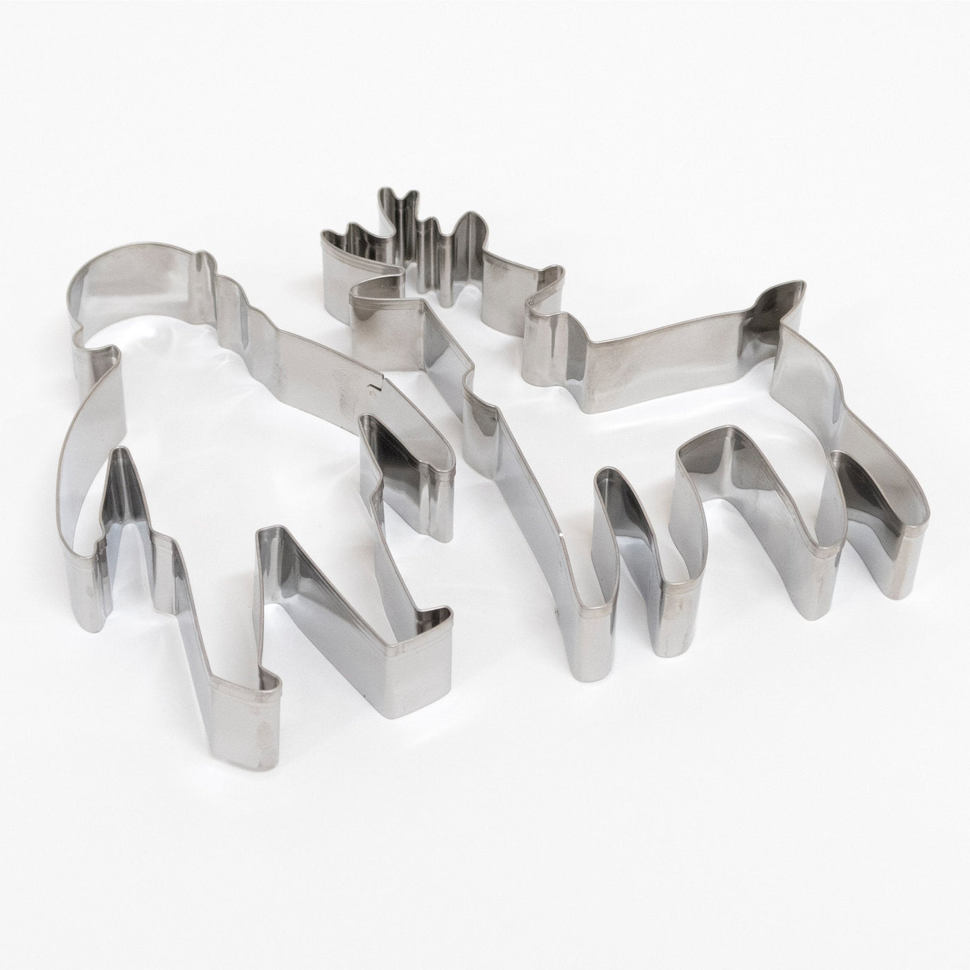 Santa & Reindeer Christmas Cookie Cutters (x2) - Joy