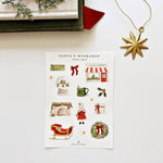 Santa's Workshop Sticker Sheets - Joy