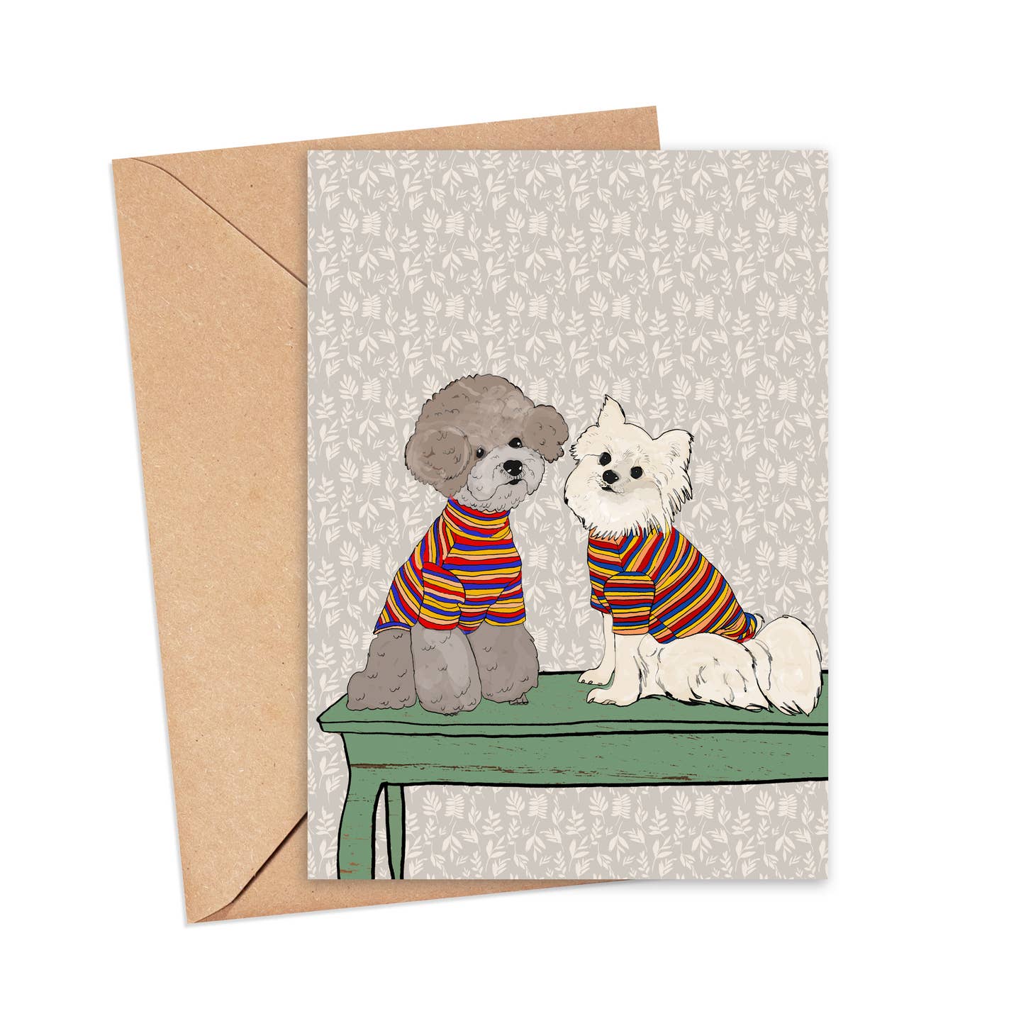 Screech Owl Design Greeting Cards - Joy