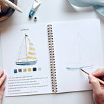Seaside watercolor workbook - Joy