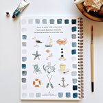 Seaside watercolor workbook - Joy