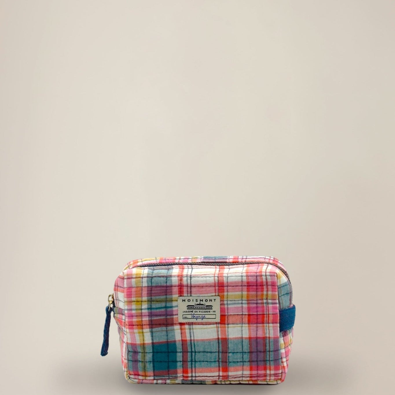 Secret Checks Pop Pink Pouch - Joy Gift Shoppe