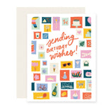 Sending Wishes Stamps - Joy