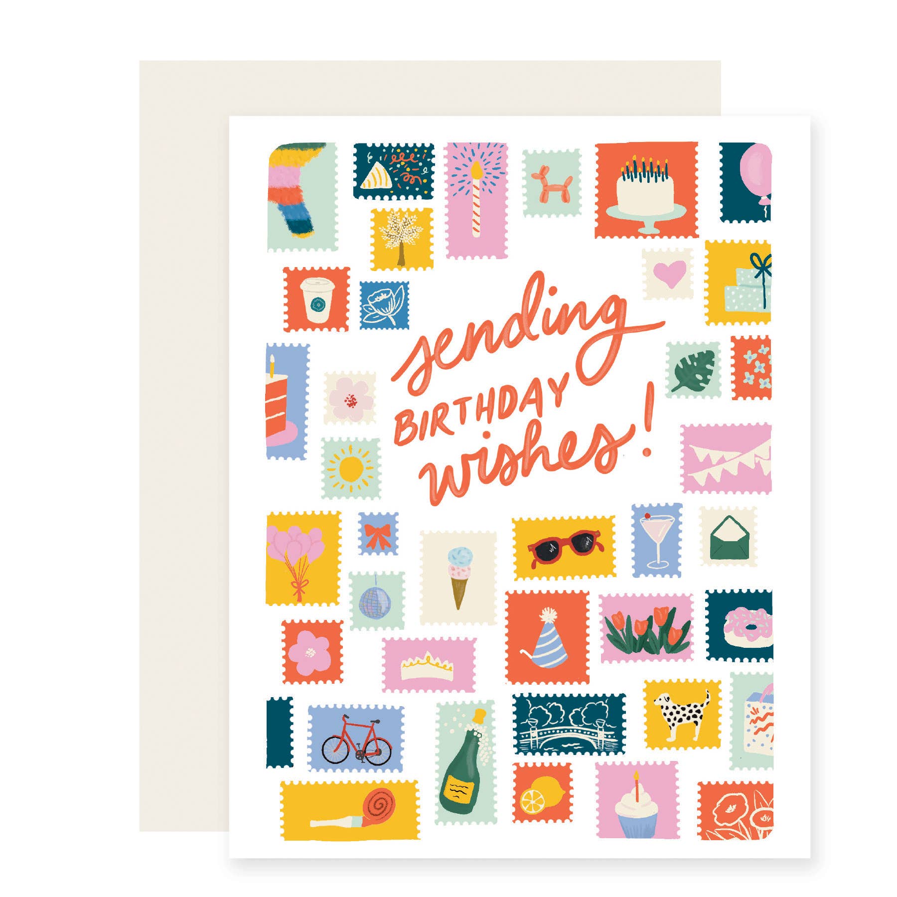 Sending Wishes Stamps - Joy