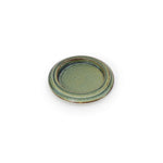 Seto Incense Tray - Round Green - Joy