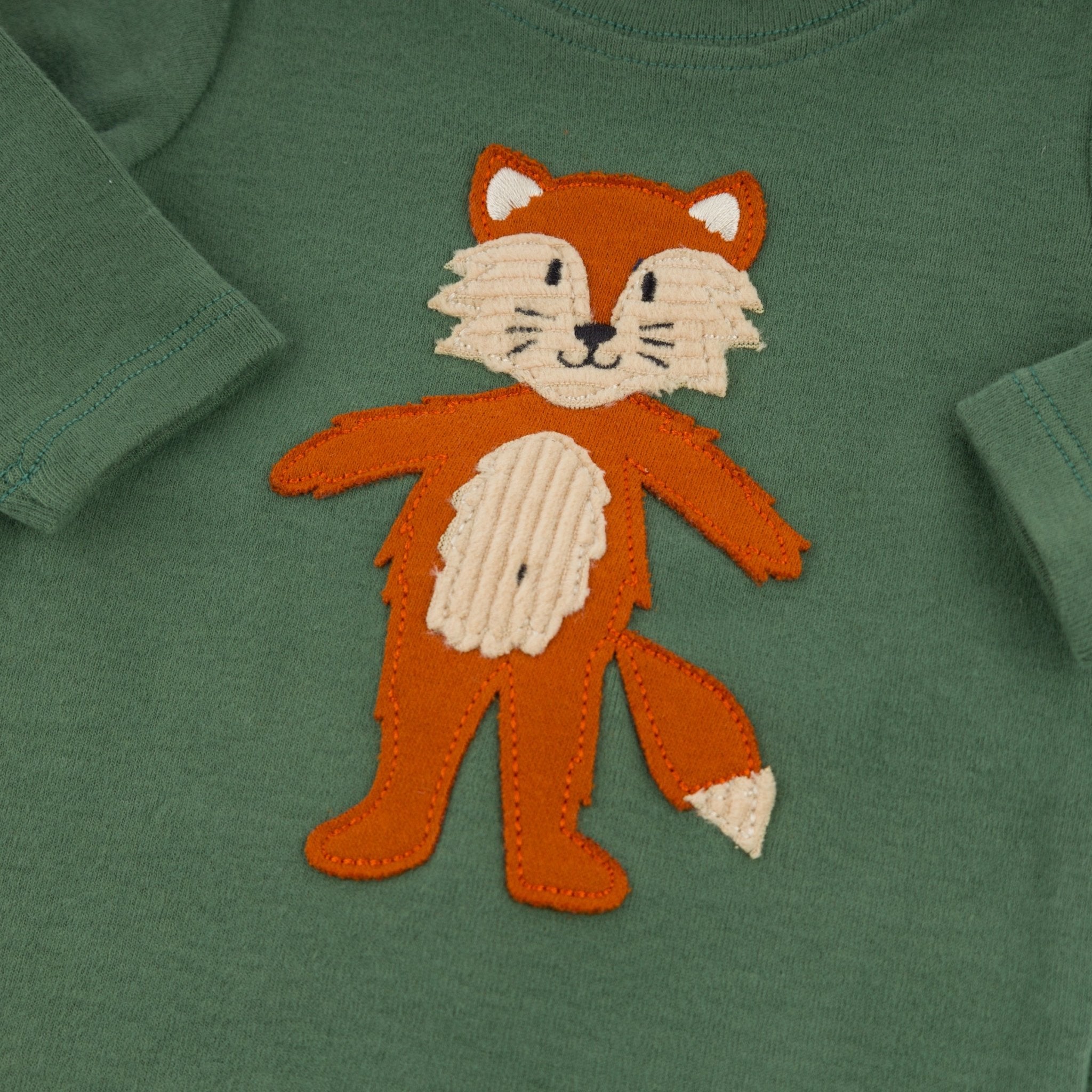 Shaggy Fox Baby Rib 2pc Set - Joy