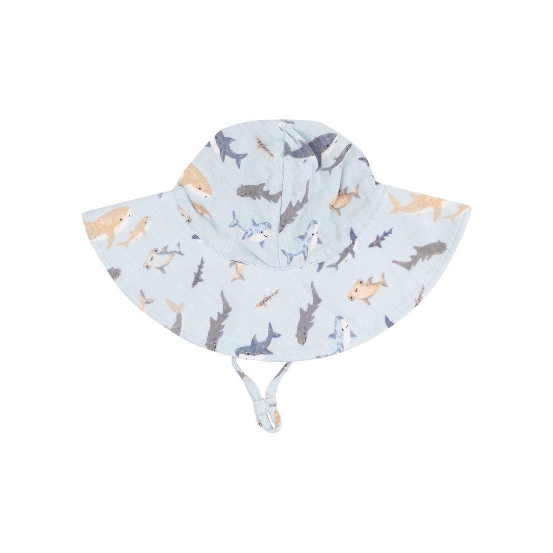 Sharks Wide Brim Sunhat - Joy