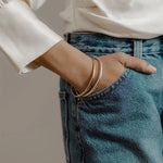 Silver Tides Bangle - Joy Gift Shoppe