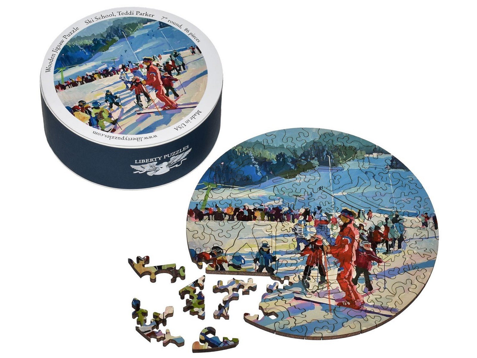 Ski School Puzzle - Joy