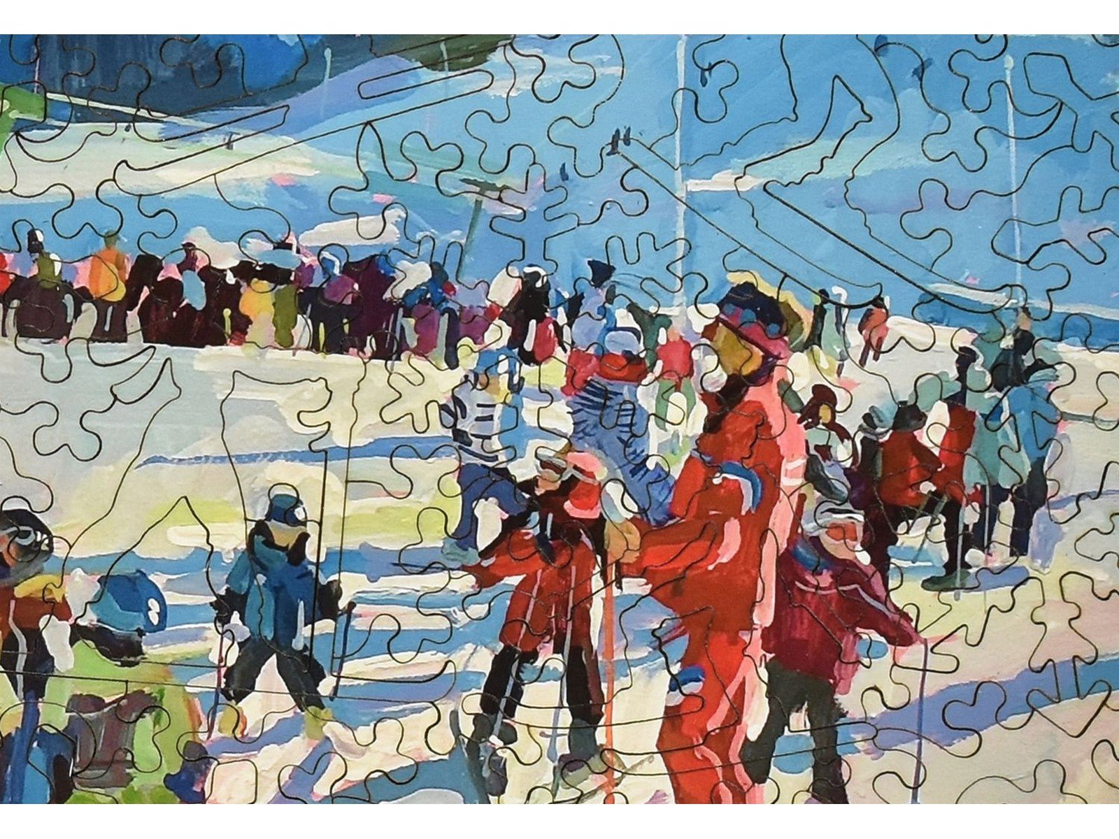 Ski School Puzzle - Joy