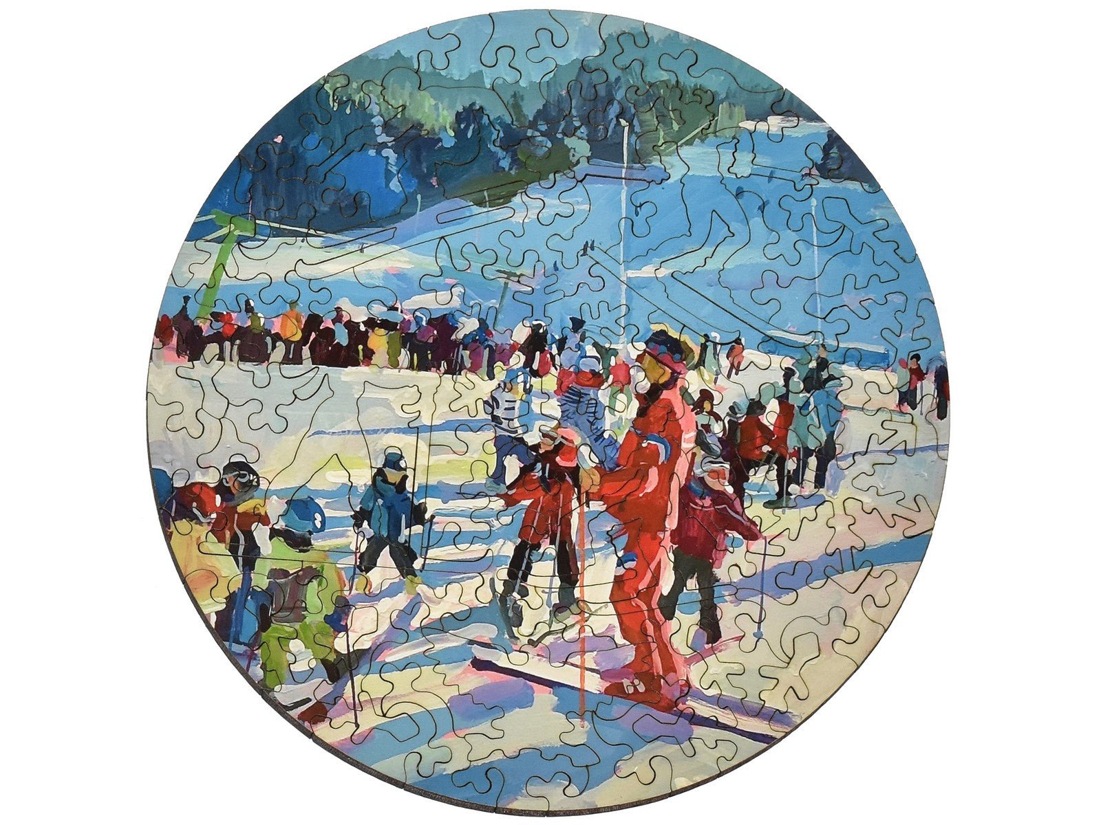 Ski School Puzzle - Joy