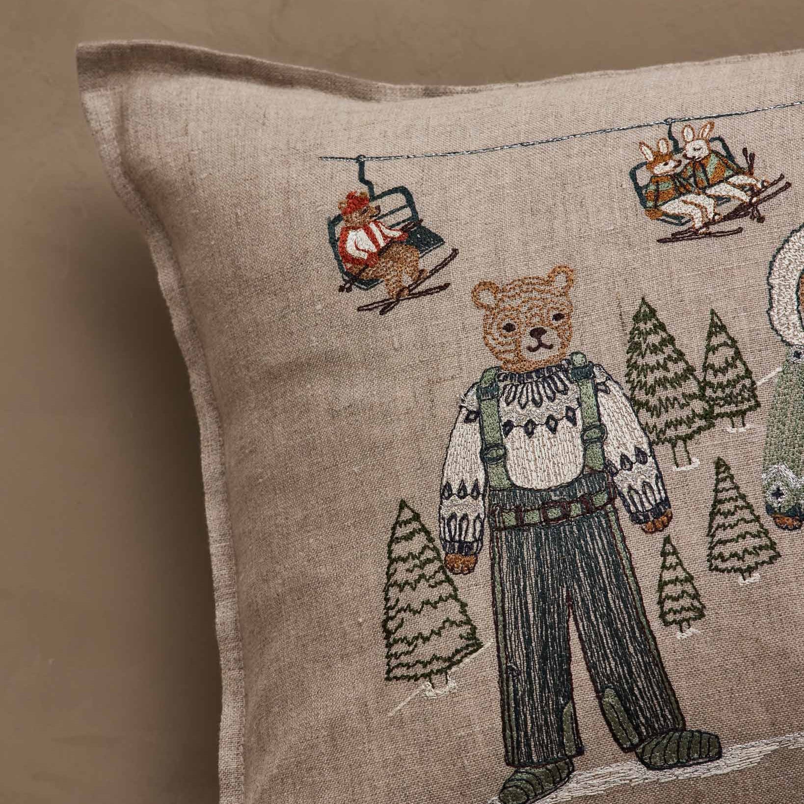Ski Slope Pillow - Joy Gift Shoppe
